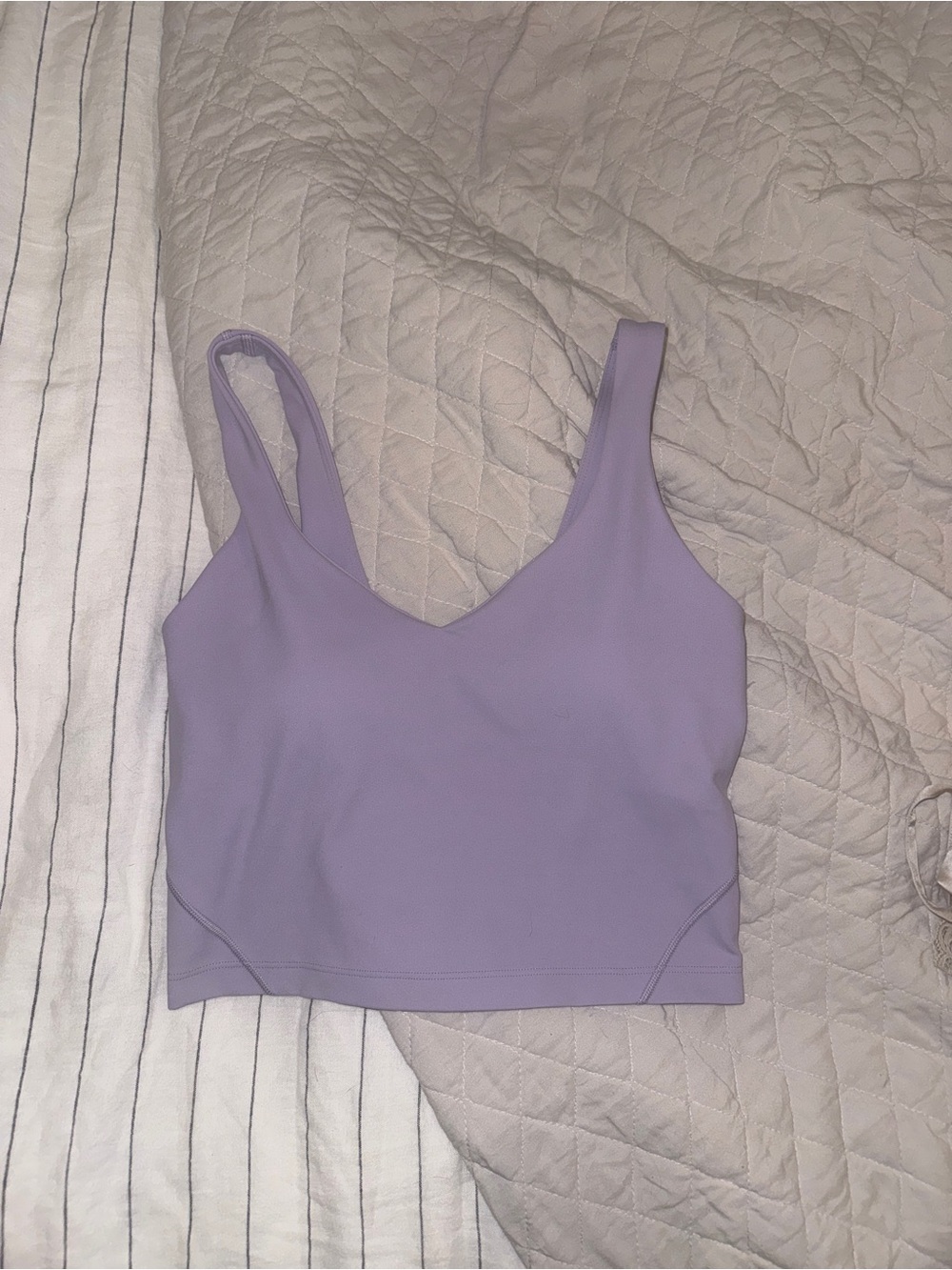 Lululemon align tank in lavender frost